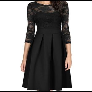 NWT Black cocktail dress